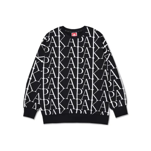 KAPPA Минеральный черный Унисекс Свитшоты