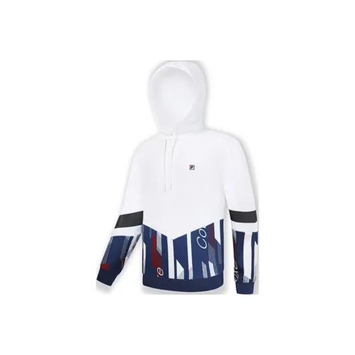 FILA Стандартный Белый Мужской Свитшот