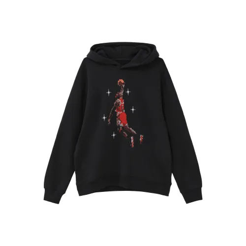 JORDAN Черный Мужской Свитшот