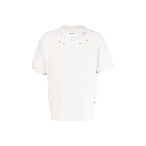 Feng Chen Wang T-Shirt Мужской Серый