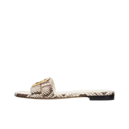 FENDI FFold Слипоны Женские Бежевый Коричневый