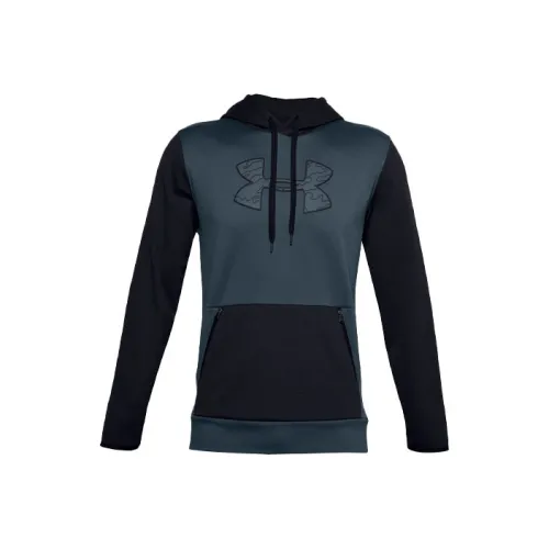 Under Armour Big Logo Механический Синий Мужской Свитшот