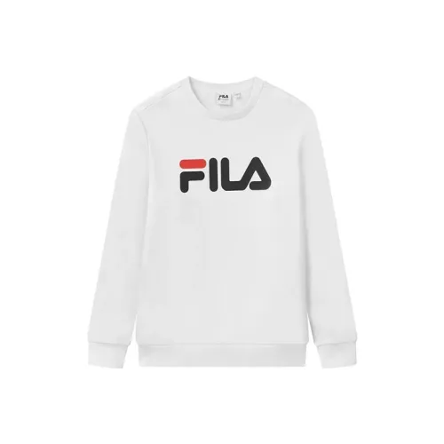 FILA белый унисекс свитшоты