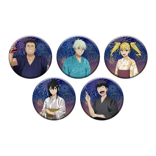 MOVIC Кайдзю №8 Фейерверк Grand Праздничный Юката Коллекция Торговля Значки Значки