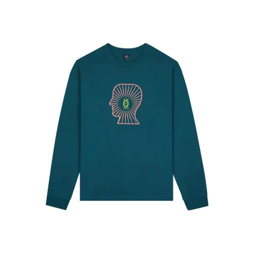 Brain Dead co-brand Бирюзовый Мужской Свитшот