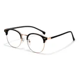 Чёрный с розовым золотом