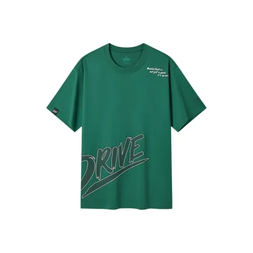 XTEP T-Shirt Мужской Песочный Остров Зеленый