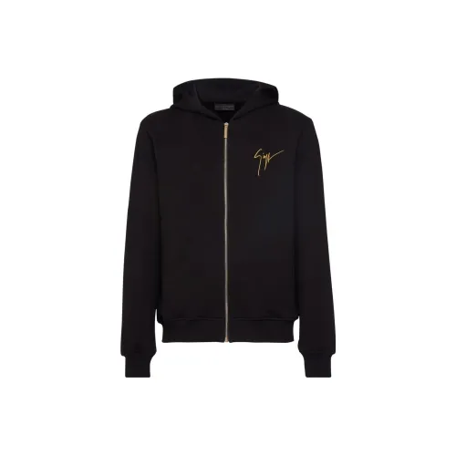 Giuseppe Zanotti Черные Мужские Толстовки