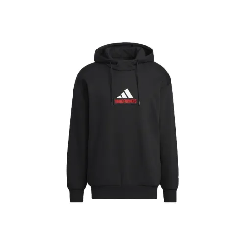Adidas X Transformers Co Брендированная Серия Черные Мужские Толстовки