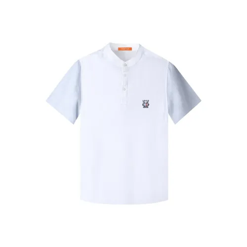 CRAZY NUT Белый Мужская T-рубашка