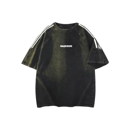 David Bakken T-Shirt Унисекс Выстиранный Черный