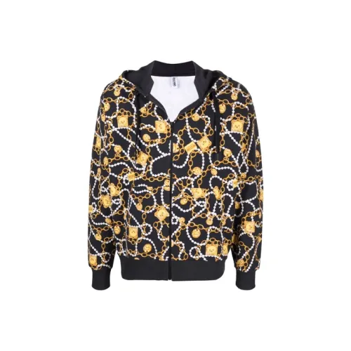 MOSCHINO Свитшот Мужской Черный