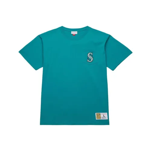 MITCHELL NESS Aqua Seattle Mariners T-Shirt Мужской Бирюзовый