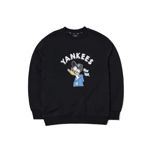 Mlb X Disney Collaboration Черный Унисекс Свитшоты