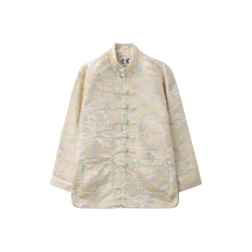 XUANSHENG Куртки Пальто Мужской Маленький Bridge Ландшафт