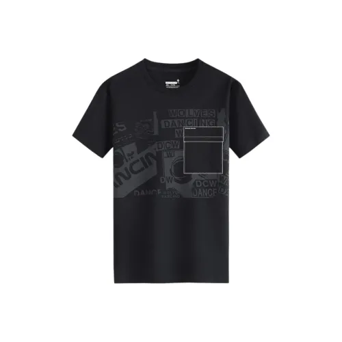 Dance with Wolves T-Shirt Мужской Черный