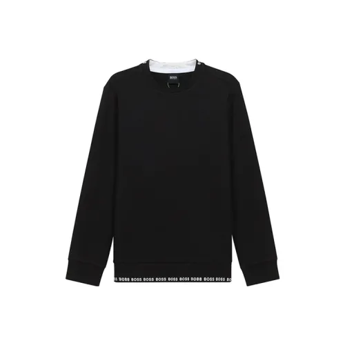 Hugo Boss Черные Мужские Свитшоты
