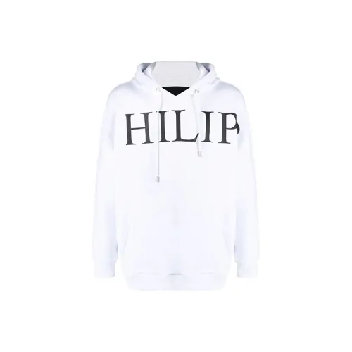 PHILIPP PLEIN Белый Мужской Свитшот