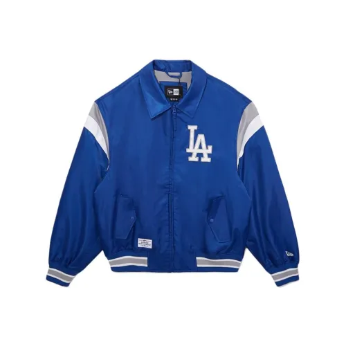 New Era SS25 Бейсбольная куртка Унисекс Синий