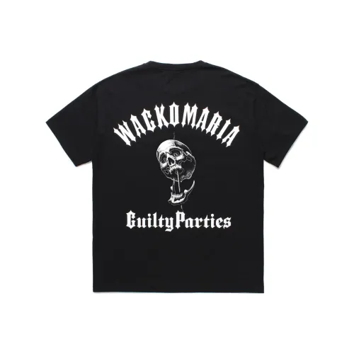 WACKO MARIA 56 Tattoo Studio Collaboration Черная Унисекс Футболка