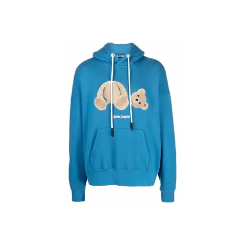 PALM ANGELS Синий Мужской Свитшот