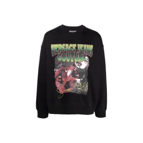 VERSACE JEANS FW21 Толстовка Мужской Черный