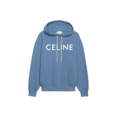 CELINE FW22 Свитшот Унисекс Синий