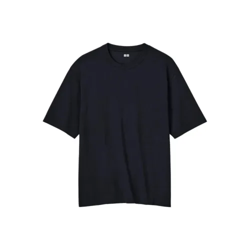 Uniqlo U Collection SS25 T-Shirt Unisex Black Uniqlo U Collection SS25 T-Shirt Унисекс Черный