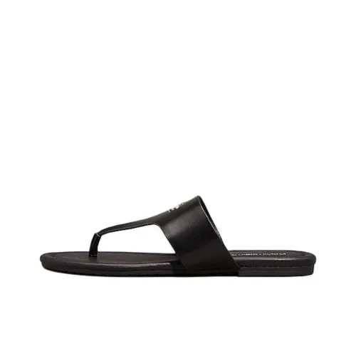 CKJ CALVIN KLEIN JEANS Шлепанцы Женские Черные