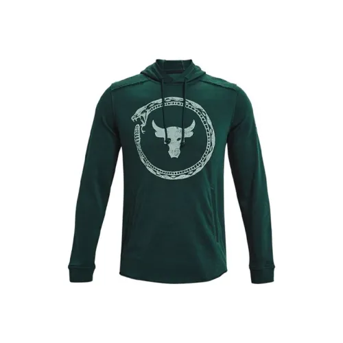 Under Armour Project Rock Collection Зеленый Мужской Свитшот