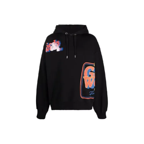 GCDS Черные Мужские Свитшоты