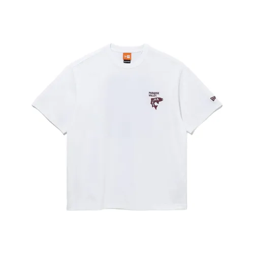 New Era Белый Унисекс Футболка