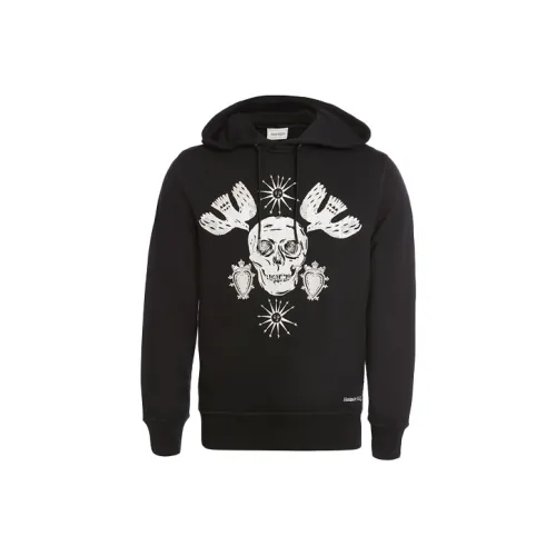 Alexander McQueen Черные Мужские Свитшоты