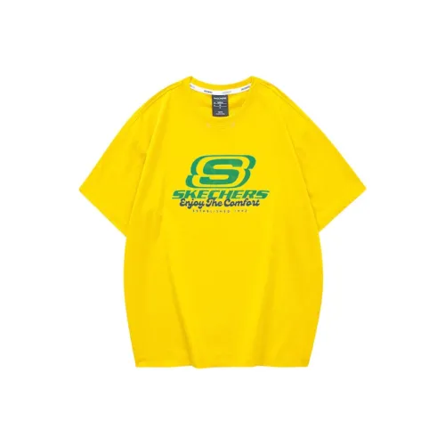 Skechers Colorful T-Shirt Унисекс Кукурузный Желтый