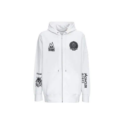MONCLER Белый Мужской Свитшот