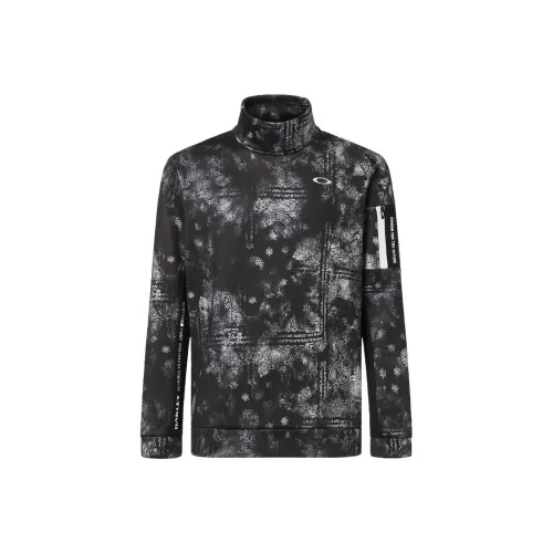 Oakley Пейсли T-Shirt Мужская Черная