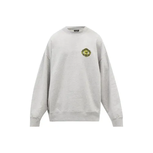 Balenciaga Свитшот Свободного кроя Мужской Серый