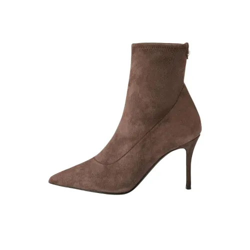 Giuseppe Zanotti GZ Mirea Botильоны 9 см Женские Коричневый