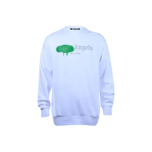 PALM ANGELS Белый Мужской Свитшот