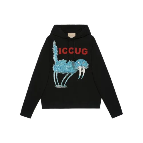 GUCCI Мужские черные свитшоты