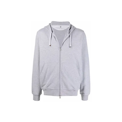 BRUNELLO CUCINELLI FW21 Толстовка Мужской Серый