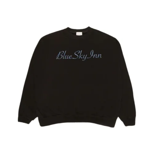 Blue Sky Inn Черные Мужские T-Рубашки