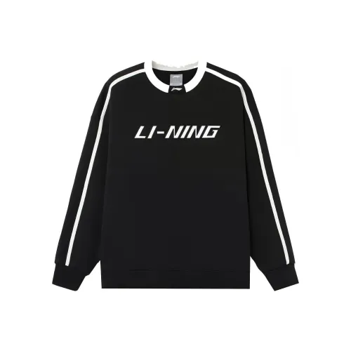 LINING Sports Life Collection Черный Унисекс Толстовки