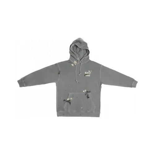 SSSAINT LOUIS Мытый серый Унисекс Свитшоты