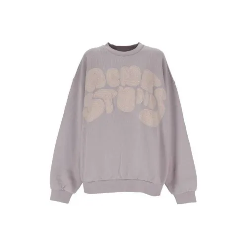 Acne Studios Свитшот Унисекс Фиолетовый