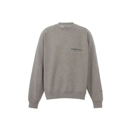 Fear Of God Essentials FW21 Свитшот Унисекс Темный овсяный