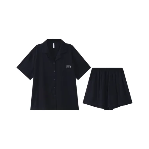 DAMOS·LOVE Пижамный комплект Женский Черный