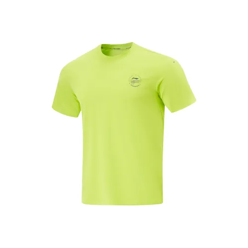 LINING RUNNING Collection Т-Рубашка Мужская Цифровая Зеленая