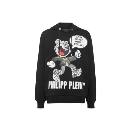 PHILIPP PLEIN Мужские черные свитшоты