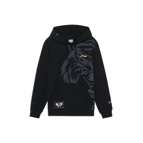 LINING Badminton Series Черные Мужские Толстовки